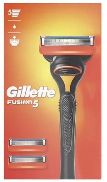 Gillette - Fusion5 Rasierer + 3 Klingen